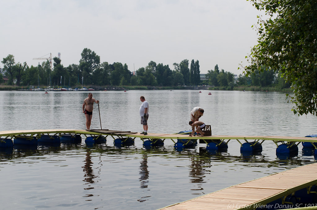 Anschwimmen - Saisoneröffnung Alte Donau